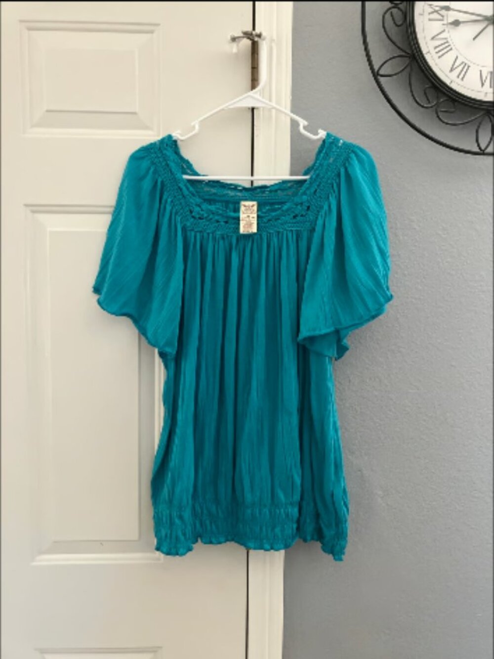 Faded Glory Brand Size 3X Teal Top
